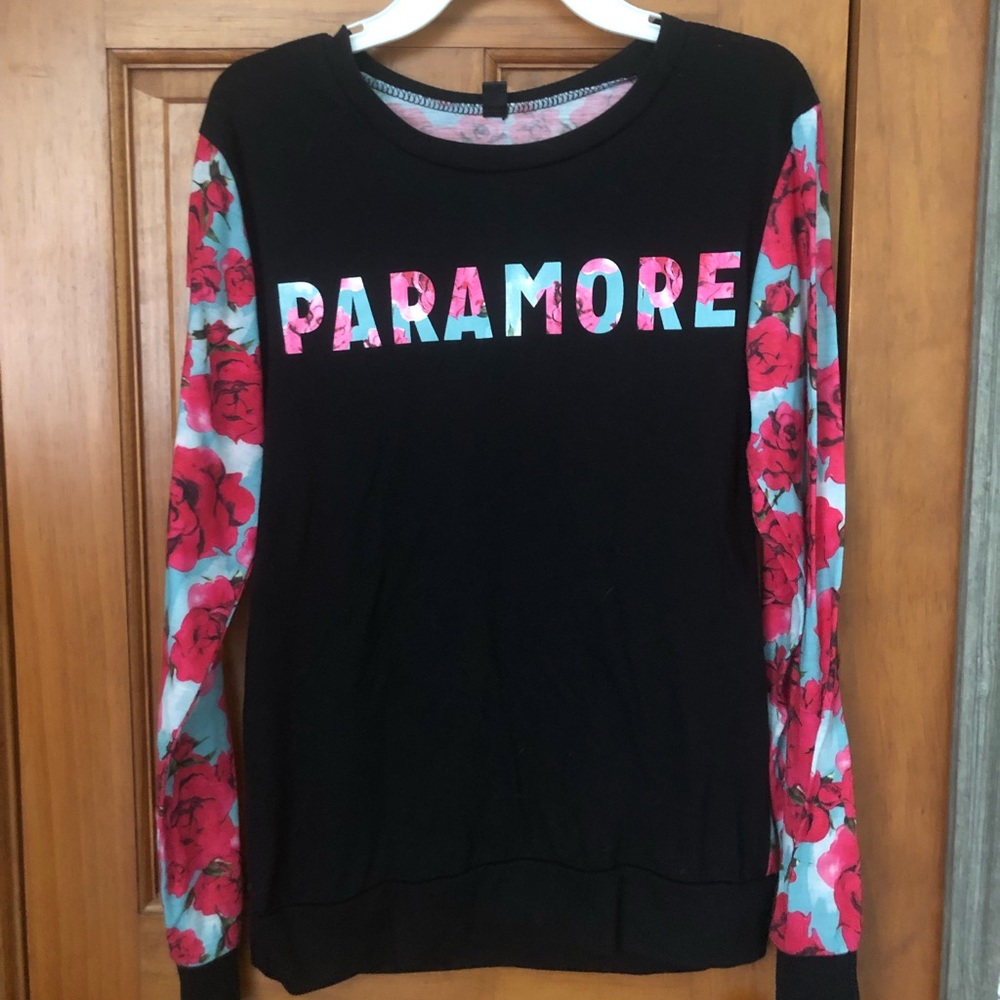 Paramore Floral Long Sleeved Shirt